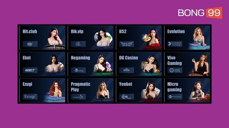 Hoà vào không khí sôi động tại Live Casino